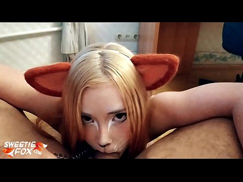 ❤️ Kitsune اس کے منہ میں ڈک اور سہ نگل ❌ مقعد فحش  ❌️